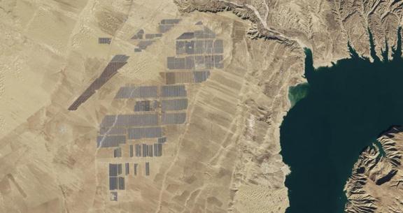 NASA Releases Images of The World’s Largest Solar Farm From Space